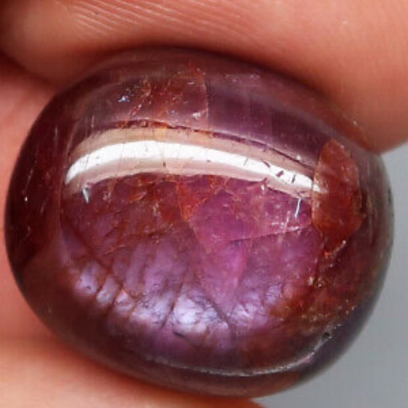 Huge no heat 57.33 ct ruby, diamond 14k  bracelet - Picture 4 of 16